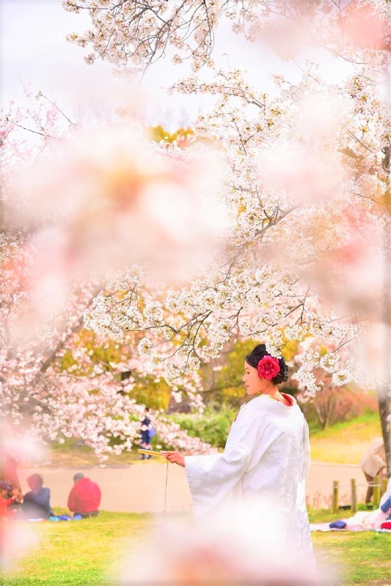 花嫁様お一人姿