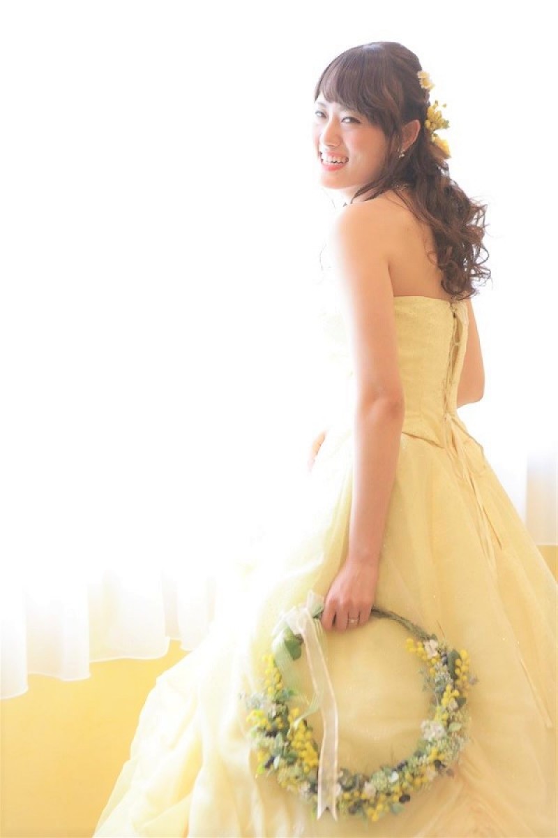 花嫁様が見つめる視線の先に…