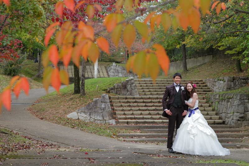紅葉お散歩ロケ