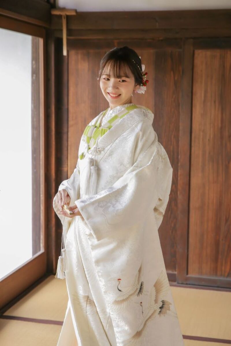 花嫁様のソロショットも♪