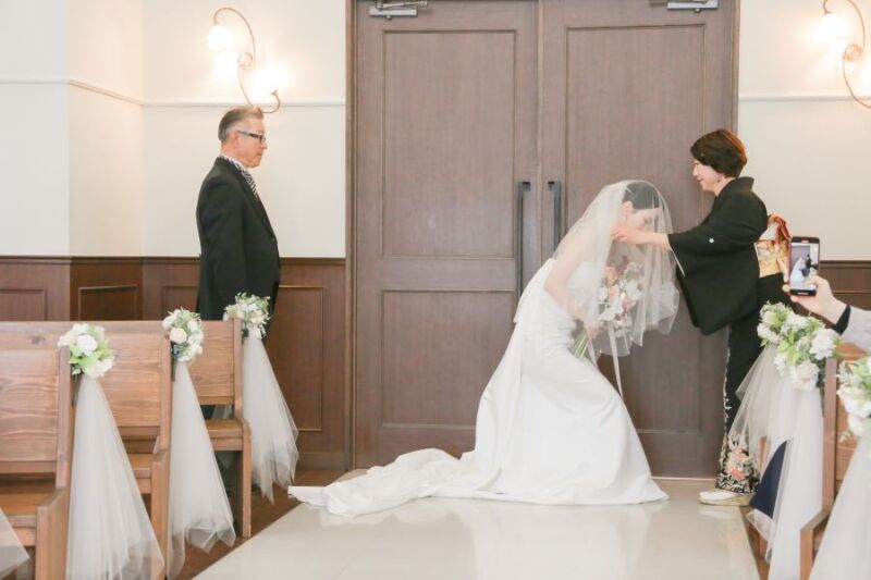 ベールダウンセレモニー