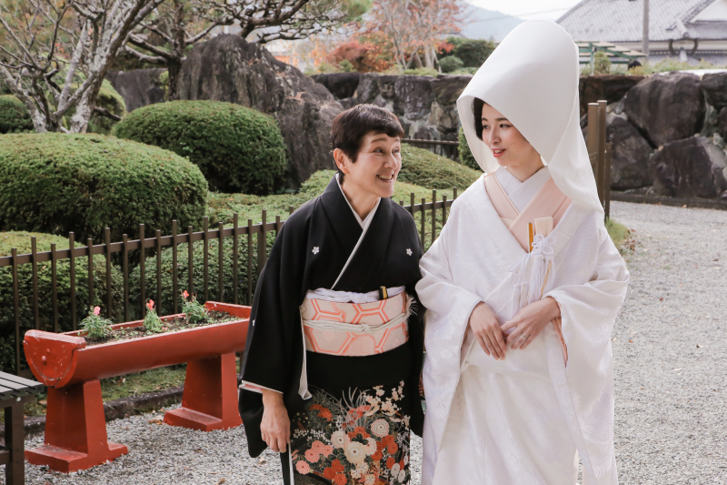 お母様とのオフショット