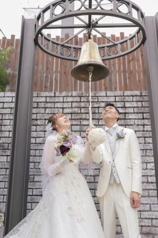 笑顔いっぱいのウエディングフォト