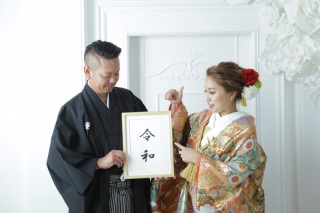 和装×洋装スタジオでオシャレに