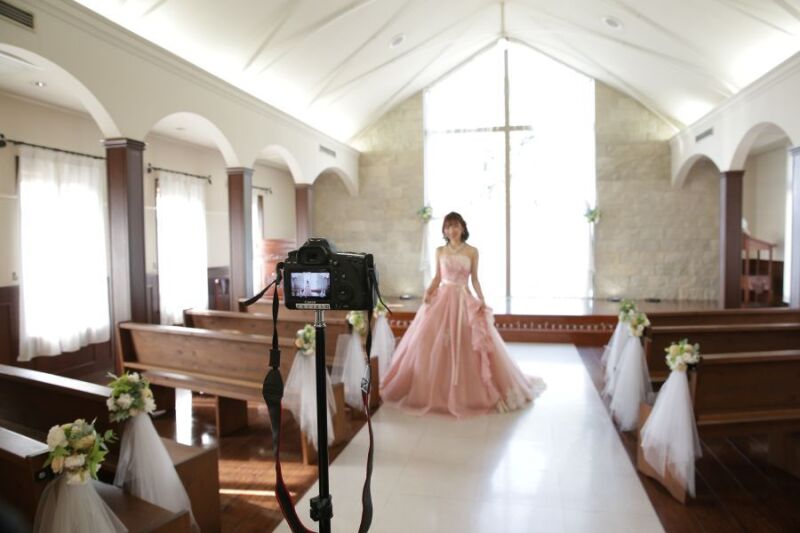 カメラを設置して動画撮影スタート！！