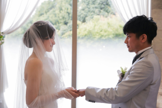 ご家族様と一緒にマリッジストーリー撮影を