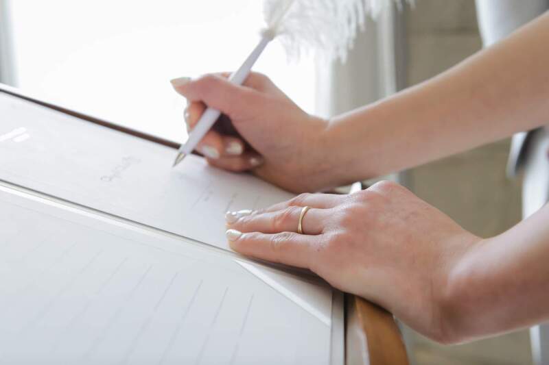 誓約書・・・