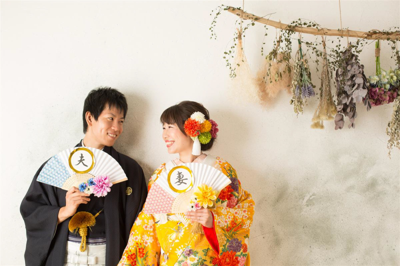 手作りの扇子♪