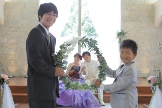 結婚10周年＆家族で撮影