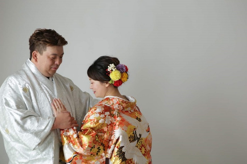 寄り添うお二人