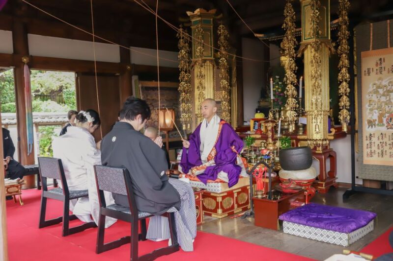 仏前式～當麻寺・中の坊
