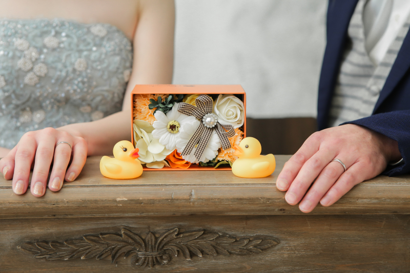 お気に入りと一緒に♪スタジオ撮影