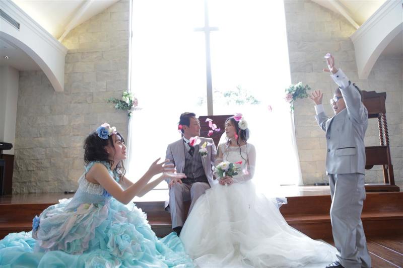 フラワーシャワー