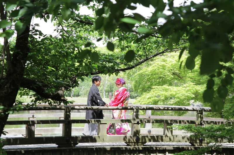 奈良公園にて、、、