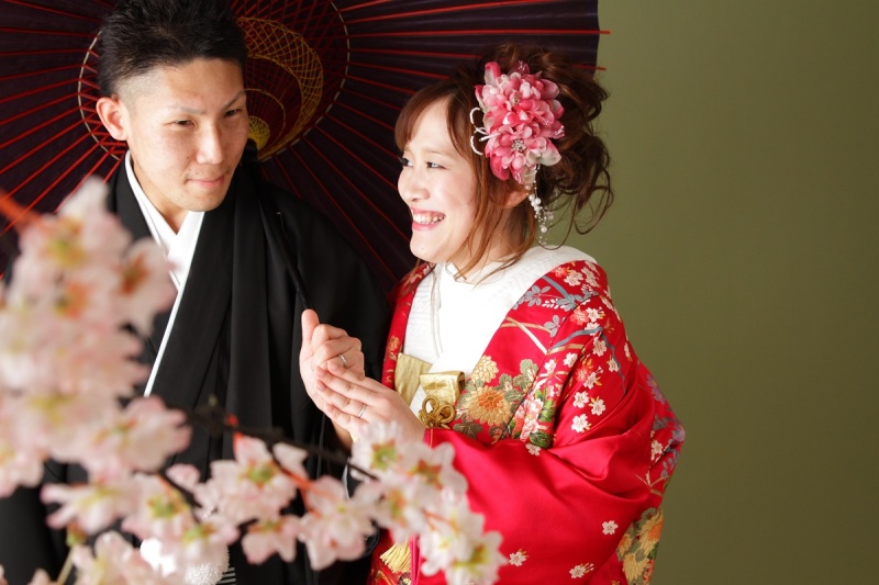 見慣れないお姿にお互い照れ笑い(*^_^*)