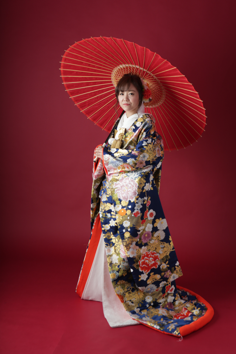 花嫁様一人撮影