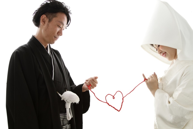 白無垢もお似合いで・・・♡