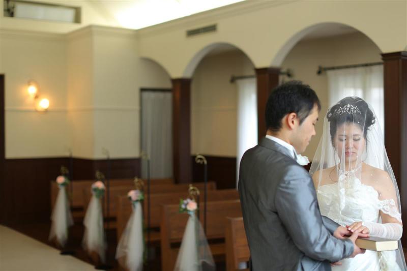 チャペル貸し切り撮影