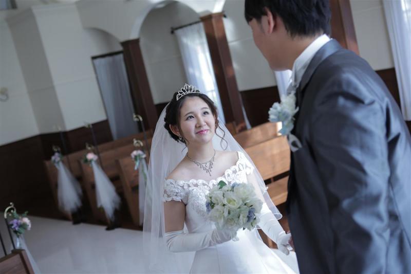 チャペル貸し切り撮影