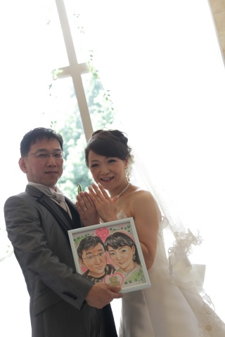 挙式をしたような撮影