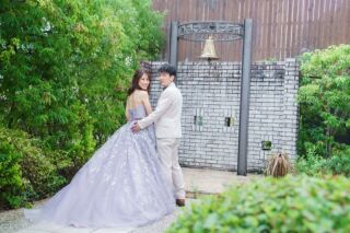 目の前のガーデンで撮影できます♪