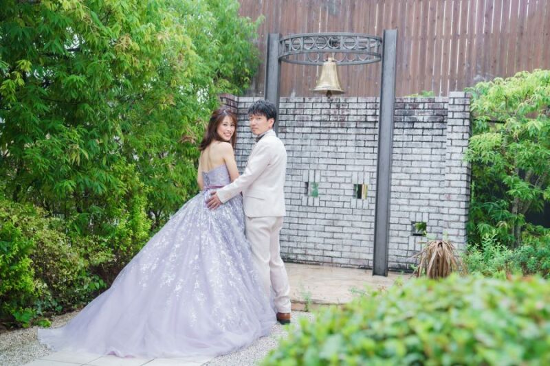 CLAIRE奈良店（チャペルクレール）_ガーデンで撮影できる