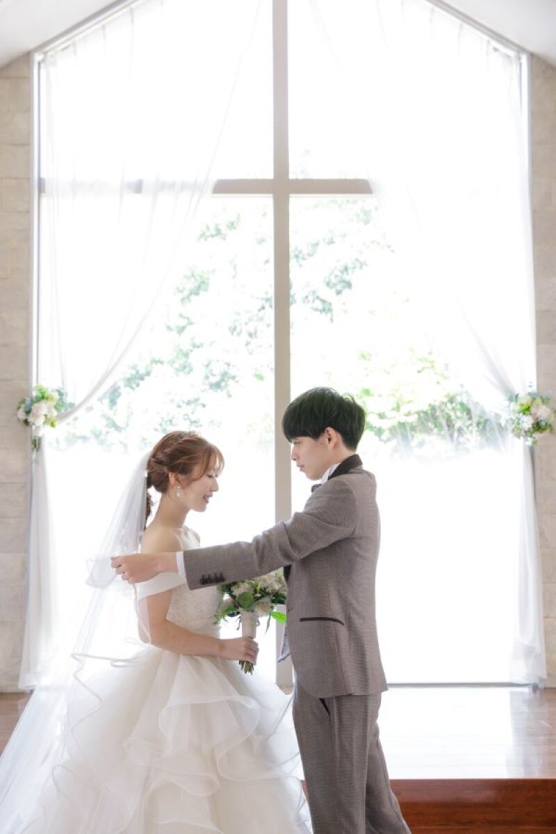 55.000円～叶うチャペルでの挙式。