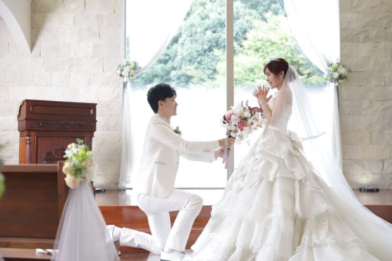 通常撮影もマリッジオプションで特別撮影に♡