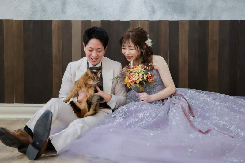 CLAIRE奈良店(チャペルクレール)_ペットと一緒に撮影できる