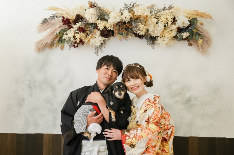 CLAIRE奈良店(チャペルクレール)_ペットと一緒に撮影できる