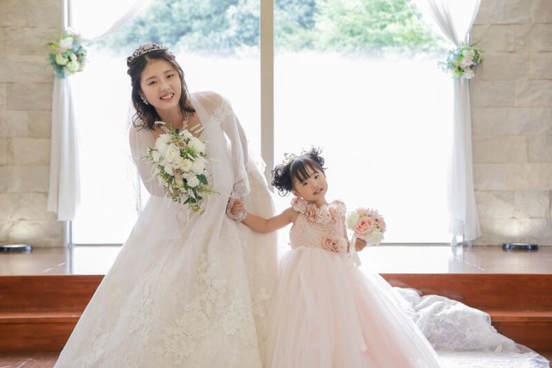 CLAIRE奈良店（チャペルクレール）_子供用の衣装がある