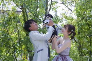 ペットも大切な家族の一員、大切な記念日を一緒に♡