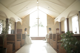 チャペル貸切撮影(シーン撮影も可能)