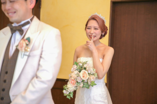 CLAIRE奈良店(チャペルクレール)_ドレス(スタジオ/階段/チャペル前/中庭テラス)