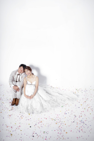 CLAIRE奈良店(チャペルクレール)_ドレス(スタジオ/階段/チャペル前/中庭テラス)