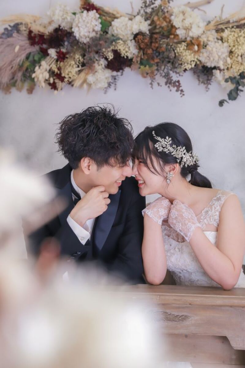 笑い声が聞こえてきそうなくらい自然なお写真です。