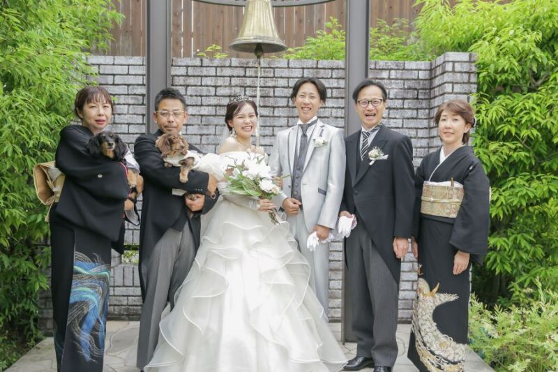 好きな衣装で挙式しよう♪♪Fami婚♡Weddingプラン(挙式)チャペル使用での追加料金なし!!試着も無料で嬉しい!