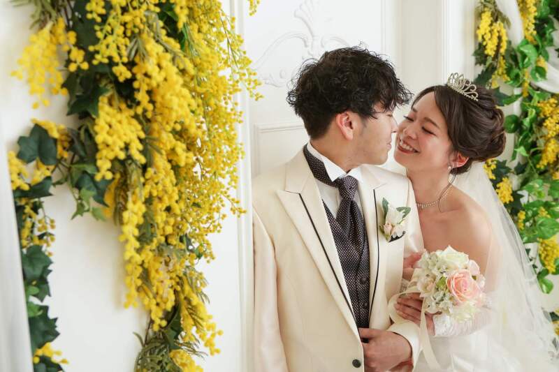 ★スタジオ＆チャペルフォト★　1着　全カットデータ付き＊選べる衣装つき♡