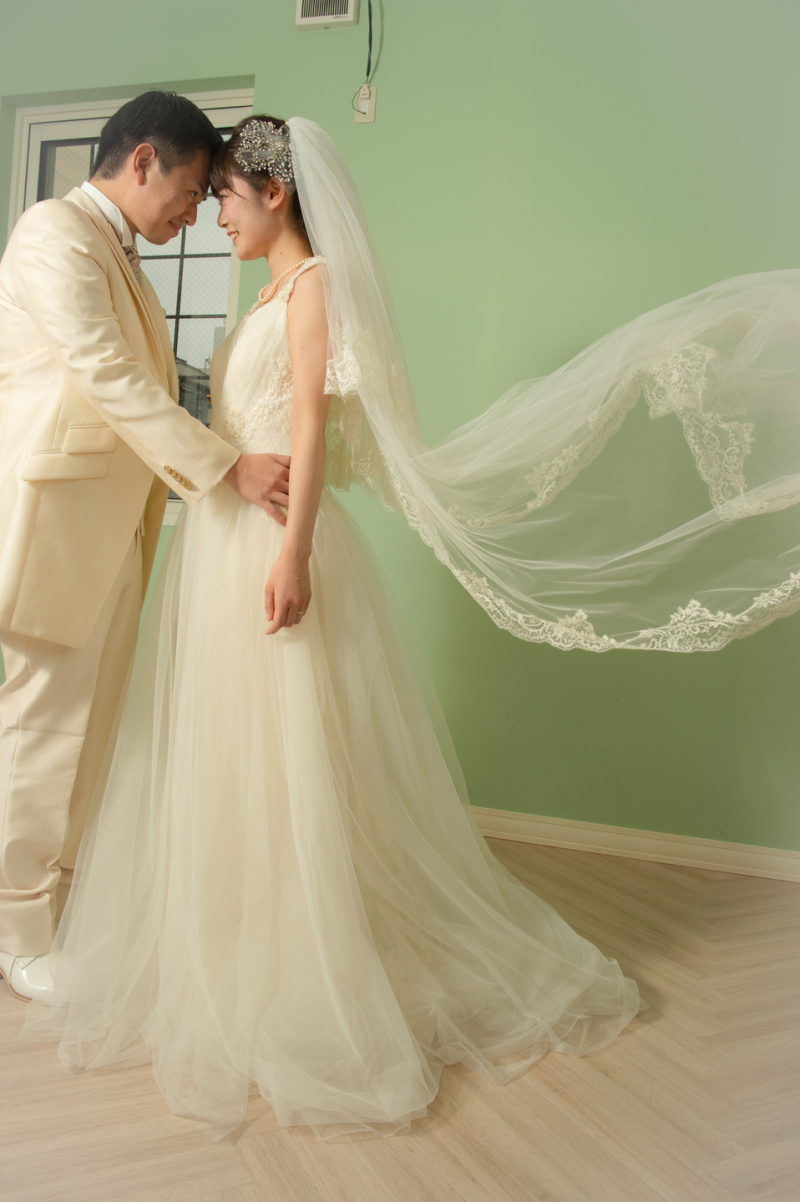 ロングベールを使って