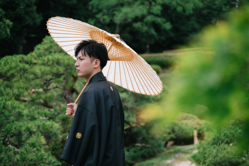 ご新郎様のソロショット♡