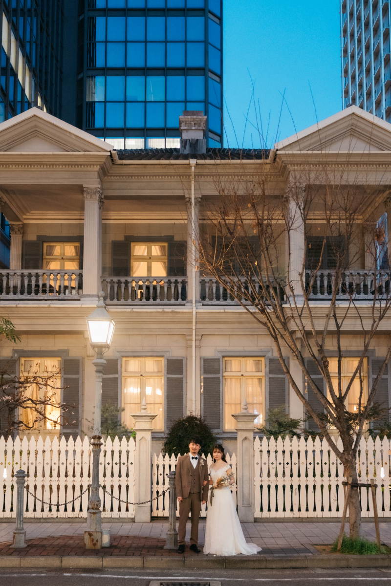 洋館との撮影♡