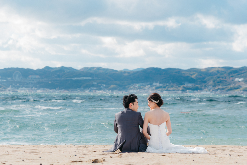 極寒の中での海での撮影!