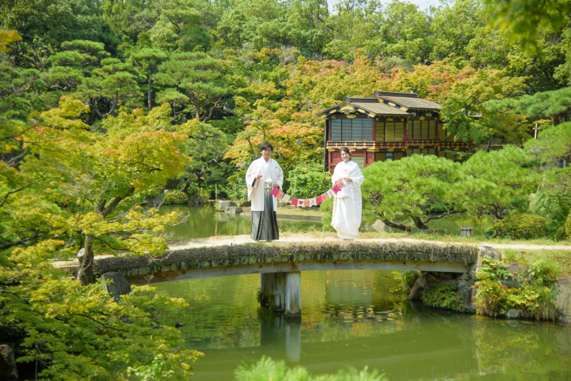 緑に囲まれて