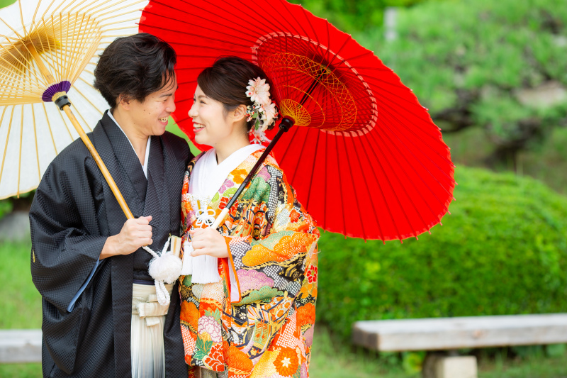 和装 ロケーションフォト 相楽園