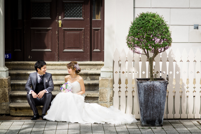 旧居留地&相楽園 Wedding photo !!