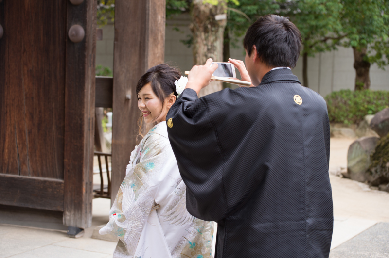 ご新郎様カメラマンも・・・