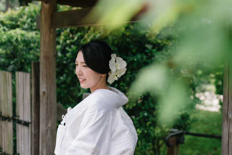 ご新婦様のソロショット♡