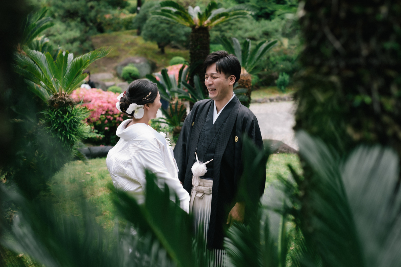 ソテツに囲まれて♪