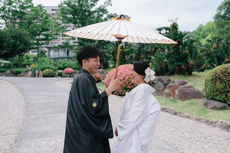 番傘ショット♪