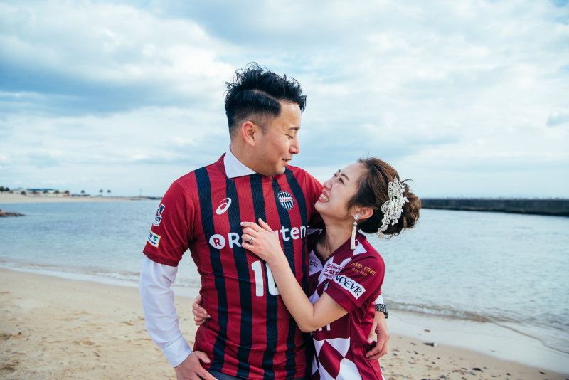 笑顔溢れる撮影